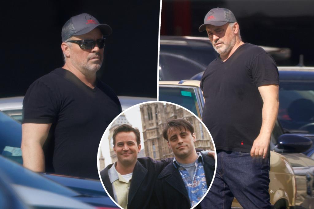 Matt LeBlanc trông gần như không thể nhận ra trong lần xuất hiện hiếm hoi