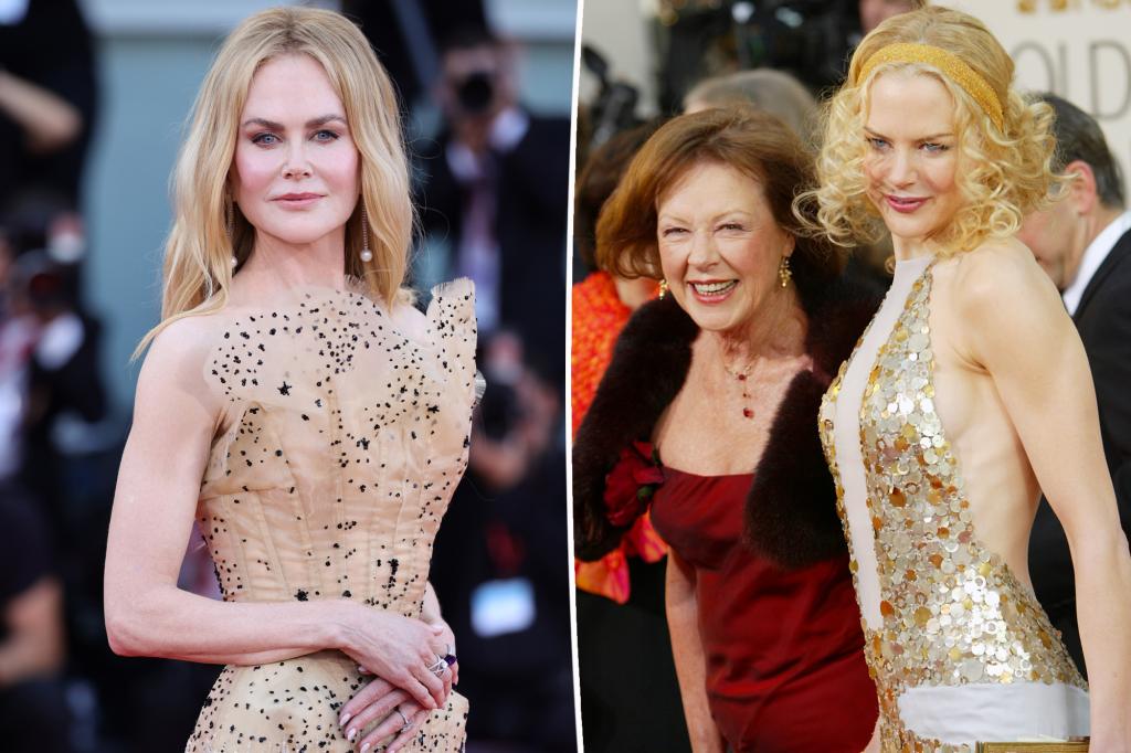 Nicole Kidman rời Liên hoan phim Venice sớm sau khi biết tin mẹ cô qua đời