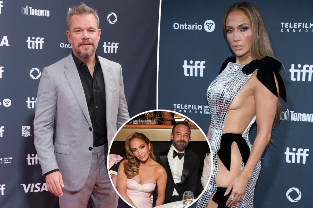 Jennifer Lopez và Matt Damon có ‘cuộc trò chuyện sâu sắc và dài’ tại TIFF